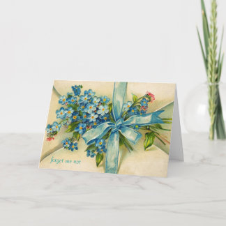 Forget Me Not Card Karte