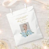 Forget me not Seed Packet Memorial Funeral Geschenktütchen (Ausgeschnitten)