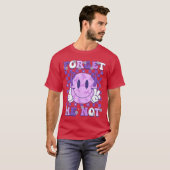 Forget Me Not Smile Face Alzheimer Awareness Suppo T-Shirt (Vorne ganz)