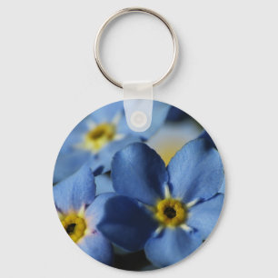 Forget-Me-Nots 7 Keychain Schlüsselanhänger