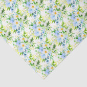 Forget-Me-Nots and Daisies Floral Seidenpapier (Detail)