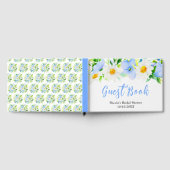 Forget-Me-Nots Daisies Floral Bridal Shower Gästebuch (Voll)