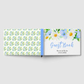Forget-Me-Nots Daisies Floral Wedding Gästebuch (Voll)