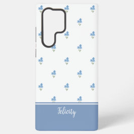 Forget Me Nots Flower MagSafe Tough Samsung Galaxy Hülle
