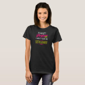 Forget Princess I Want To Be An Electrical Enginee T-Shirt (Vorne ganz)