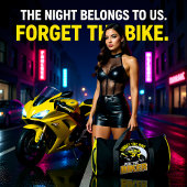 Forget The Bike Ride Biker Duffle Bag