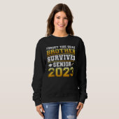 Forget The Grad Brother Survived Senior 2023 Tees (Vorne ganz)