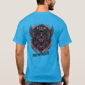 ForgeYour Own Path Cyber Wolf T-Shirt – Pathfinder (Rückseite)