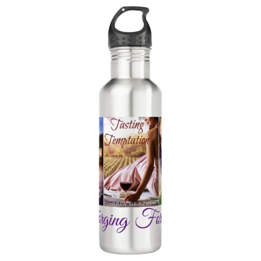 Forging Forever Water Flasche (24oz) Edelstahlflasche (Vorderseite)