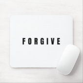 Forgive - Jesus Christ Sritual Quote Christianity Mousepad (Mit Mouse)