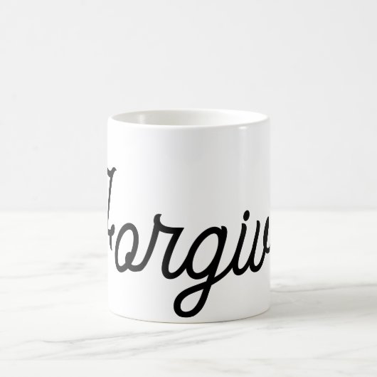 Forgiven cup of coffee kaffeetasse (Mittel)