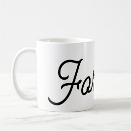 Forgiven cup of coffee kaffeetasse
