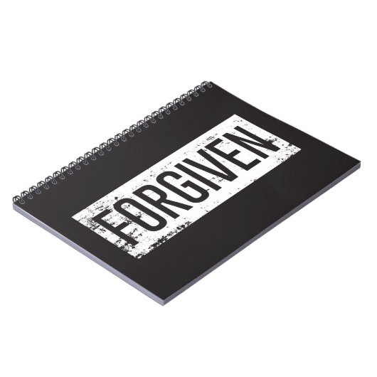 FORGIVEN SpiralNotebook Notizblock (Linke Seite)