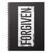 FORGIVEN SpiralNotebook Notizblock (Vorderseite)