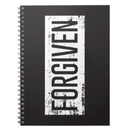FORGIVEN SpiralNotebook Notizblock