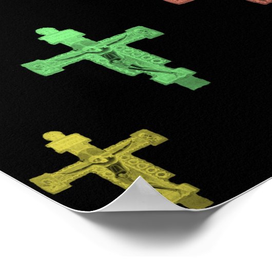 FORGIVENEDIG IST JESUS CHRIST POSTER (Ecke)