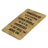 FORGIVENESS Flexi Magnet (Linke Seite)