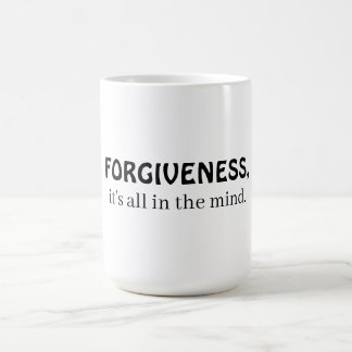 Forgiveness, it's all in the mind kaffeetasse
