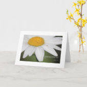 Forgiveness Karte (Gelbe Blume)