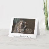 Forgotten Birthday Karte (Rückseite)