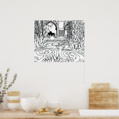 Forgotten Indian Temple Poster (Küche)