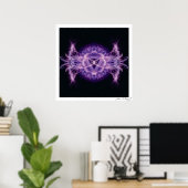 Forhead Chakra Poster (Heimbüro)
