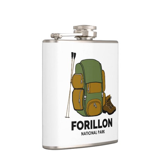 Forillon National Park Backpack Flachmann (Rechts)