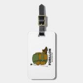 Forillon National Park Backpack Gepäckanhänger (Vorderseite vertikal)