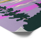 Forillon National Park Canada Travel Art Vintag Poster (Ecke)