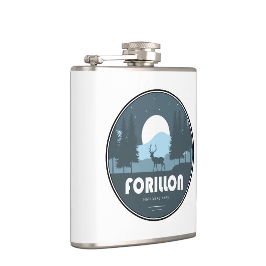 Forillon National Park Deer Flachmann (Rechts)