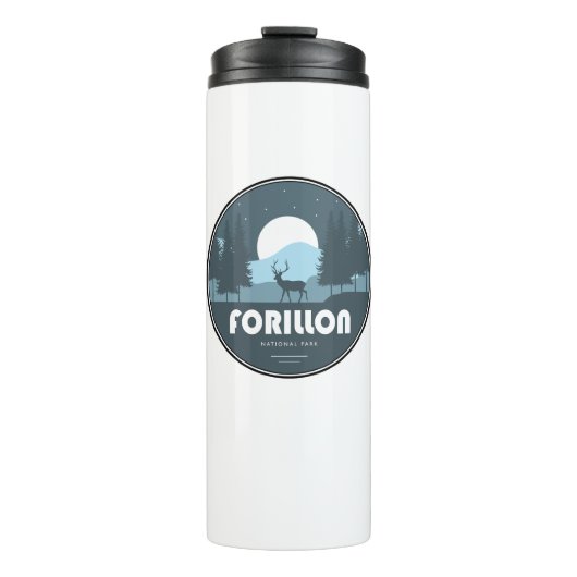 Forillon National Park Deer Thermosbecher (Vorderseite)