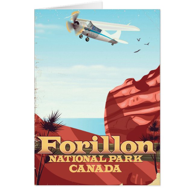 Forillon National Park, Kanada Reiseplakat (Vorne)