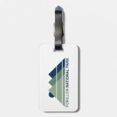 Forillon National Park Mountain Sun Gepäckanhänger (Rückseite vertikal)