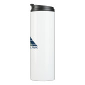 Forillon National Park Mountain Sun Thermosbecher (Nach rechts gedreht)