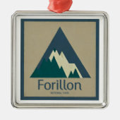 Forillon National Park Rustic Ornament Aus Metall (Vorne)