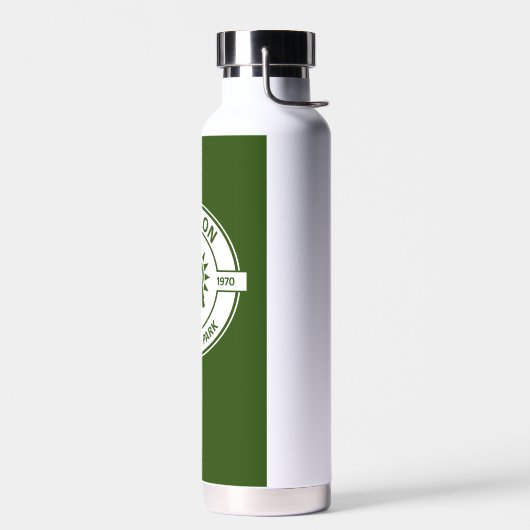 Forillon National Park Sun Trees Trinkflasche (Links)