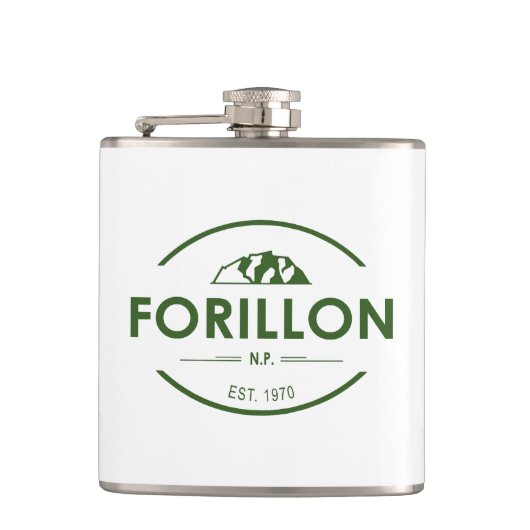 Forillon-Nationalpark Flachmann (Vorderseite)
