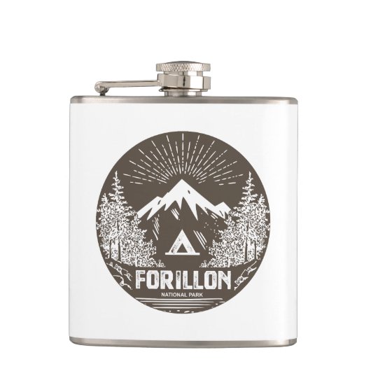 Forillon-Nationalpark Flachmann (Vorderseite)