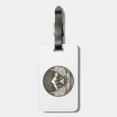 Forillon-Nationalpark Gepäckanhänger (Rückseite vertikal)