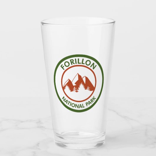 Forillon-Nationalpark Glas (Vorderseite)