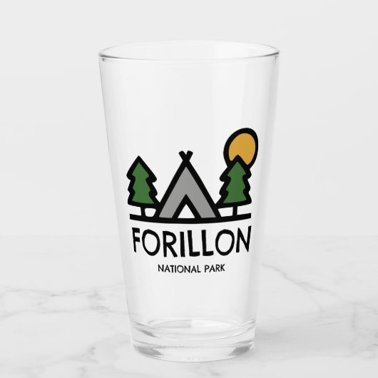 Forillon-Nationalpark Glas (Vorderseite)