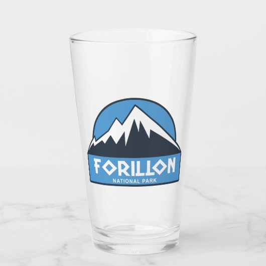 Forillon-Nationalpark Glas (Vorderseite)