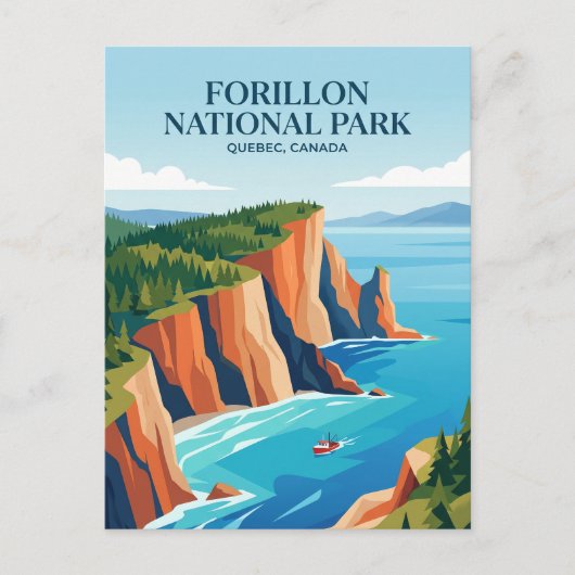 Forillon-Nationalpark Kanada Postkarte (Vorderseite)