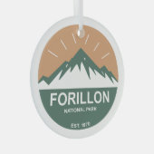 Forillon-Nationalpark Ornament Aus Glas (Vorderseite Rechts)