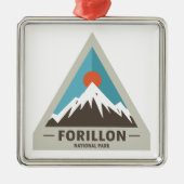 Forillon-Nationalpark Ornament Aus Metall (Vorne)