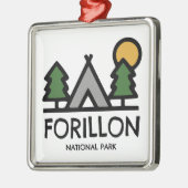 Forillon-Nationalpark Ornament Aus Metall (Links)