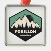 Forillon-Nationalpark Ornament Aus Metall (Vorne)