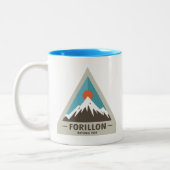Forillon-Nationalpark Zweifarbige Tasse (Links)