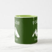 Forillon-Nationalpark Zweifarbige Tasse (Mittel)
