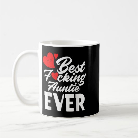 Foring Auntie Ever - Cool Grandaunt Aunt Gift Kaffeetasse (Links)